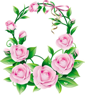 Beautiful Flowers 05- Vector Material Beautiful Fresh Flowers Lace