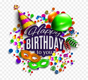 Beautiful Happy Birthday Vector Material - Transparent Happy Bday Png Beautiful Happy Birthday Vector Material - Transparent Happy Bday Png