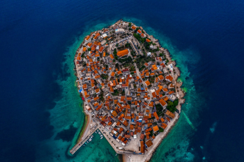 Beautiful Primosten from above