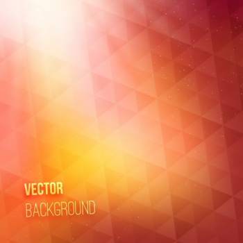 Beautiful red and yellow geometric background