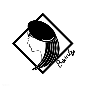 Beauty and hair salon logo vector | Free stock vector - 519216