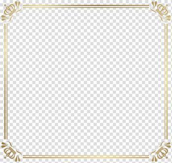 Beauty Blender Mail order Shopping Skin, Frame Border with Crowns , gold border artwork transparent background PNG clipart