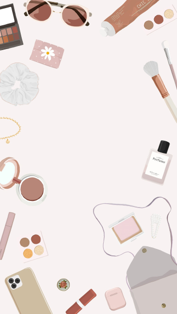 Beauty blogger iPhone wallpaper, pink | Free Vector - rawpixel Beauty blogger iPhone wallpaper, pink | Free Vector - rawpixel