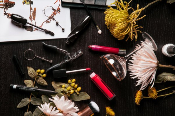 Beauty Products Flatlay Beauty Products Flatlay