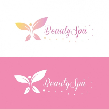 Beauty spa logo template Beauty spa logo template