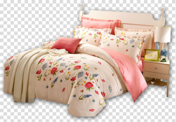 Bed sheet Bed frame Pillow, Bed positive view transparent background PNG clipart Bed sheet Bed frame Pillow, Bed positive view transparent background PNG clipart