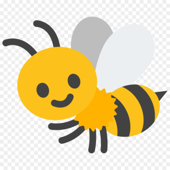 Bee Emojipedia Android iPhone - bee 