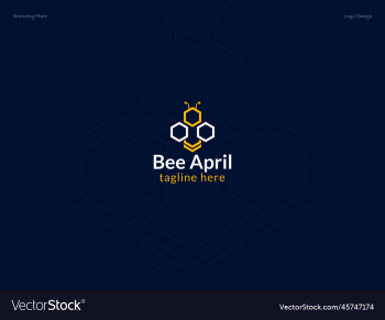 bee logo design bee logo design