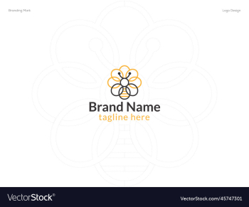 bee logo design bee logo design