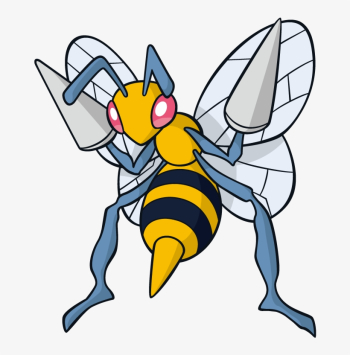 Beedrill Pokemon Character Vector Art - Pokemon Beedrill ...