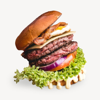 Beef burger, fast food isolated | Free Photo - rawpixel Beef burger, fast food isolated | Free Photo - rawpixel