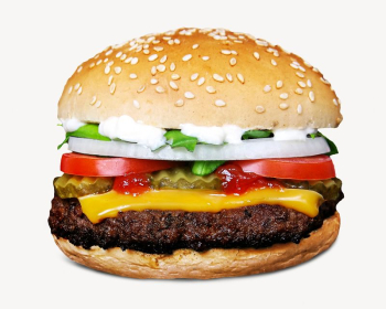 Beef burger isolated on off white | Free Photo - rawpixel Beef burger isolated on off white | Free Photo - rawpixel