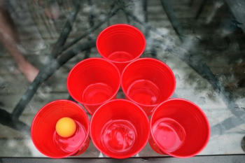 Beer Pong Setup Beer Pong Setup