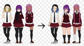 Before After By Snow Drop - Girl