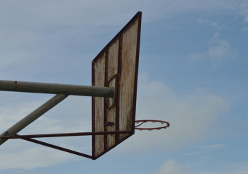 Beige Basketball Hoop Beige Basketball Hoop
