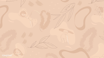 Beige botanical patterned background vector | Free vector - 2285975 Beige botanical patterned background vector | Free vector - 2285975