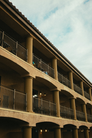 Beige Building Facade Beige Building Facade