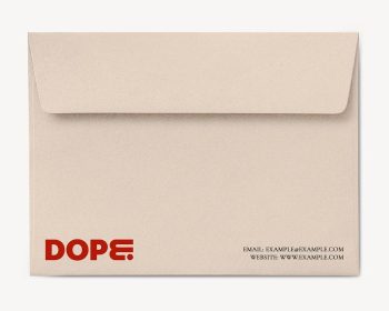 Beige business envelope, branding stationery | Free Photo - rawpixel