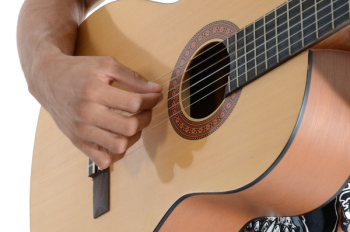 Beige Classical Guitar Beige Classical Guitar