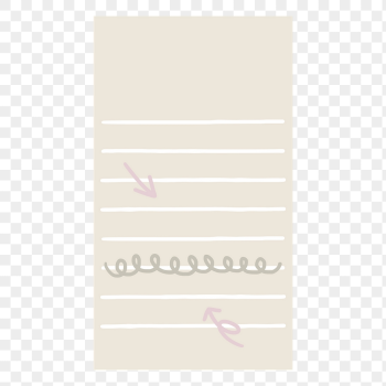 Beige notepaper png, stationery collage | Free PNG - rawpixel