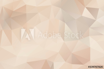 Beige polygon textured background
