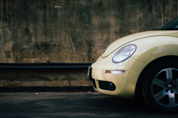 Beige Volkswagen Beetle Beige Volkswagen Beetle
