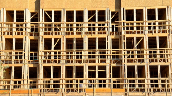 Beige Wooden Railings Beige Wooden Railings
