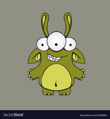 Being character fabulous kind sweet with big vector image Being character fabulous kind sweet with big vector image