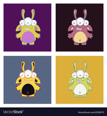 Being character fabulous kind sweet with big vector image Being character fabulous kind sweet with big vector image
