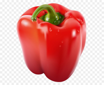 Bell pepper Chili pepper Clip art - Transparent Red Pepper PNG Clipart Picture 