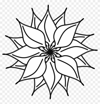 Best Flower Clipart Black And White - Flower White And Black Best Flower Clipart Black And White - Flower White And Black