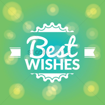 Best wishes Best wishes