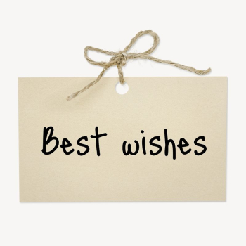 Best wishes word, brown paper | Free PSD - rawpixel Best wishes word, brown paper | Free PSD - rawpixel