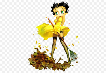 Betty Boop Autumn Pin-up girl Image Portable Network Graphics - autumn 