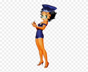 Betty Boop Meter Maid Image By Kpilkerton - Police Pin Up Girl