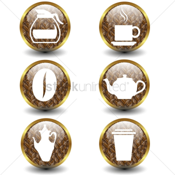 Beverage icons Beverage icons