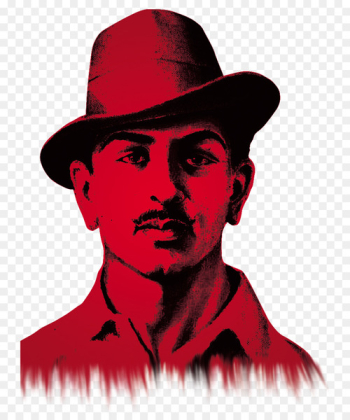 Bhagat Singh India T-shirt Fedora Clothing Accessories - bhagat singh 