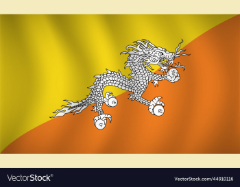 bhutan flag background