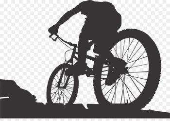 Bicycle Mountain bike Cycling BMX Sticker - trail vector 