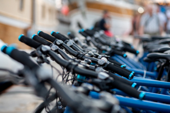 Bicycles Parked Bicycles Parked