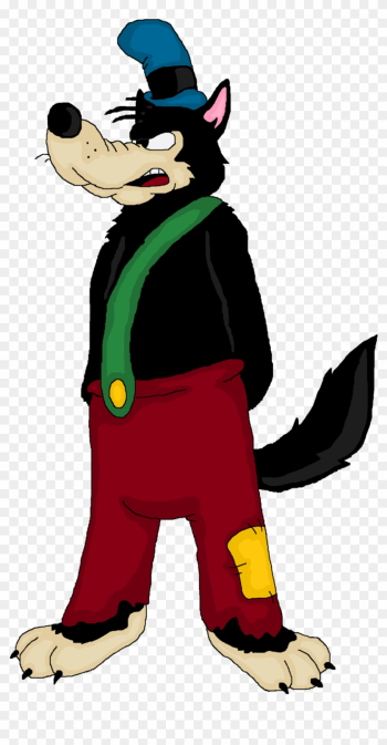 Big Bad Wolf Gray Wolf Little Red Riding Hood The Three - Red Little Riding Hood Wolf Png