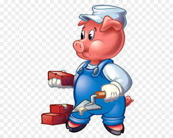 Big Bad Wolf The Three Little Pigs Clip art Illustration Image - pigs map 