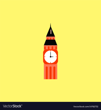 Big ben monument of london big ben vector image Big ben monument of london big ben vector image