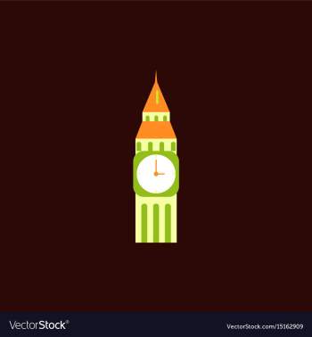 Big ben monument of london big ben vector image Big ben monument of london big ben vector image