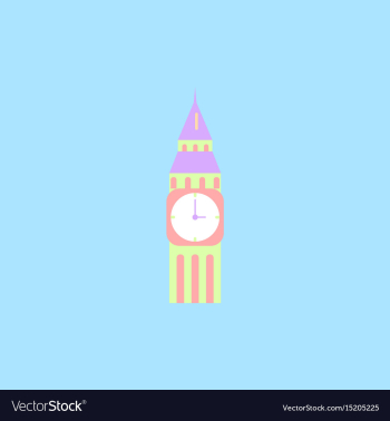 Big ben monument of london big ben vector image Big ben monument of london big ben vector image