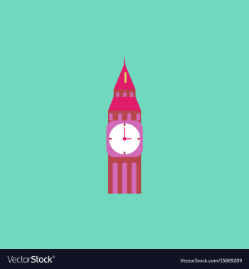Big ben monument of london big ben vector image Big ben monument of london big ben vector image