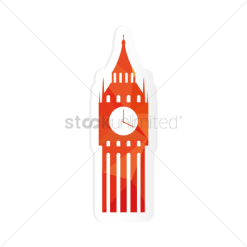 Big ben sticker Big ben sticker