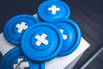 Big blue buttons Big blue buttons