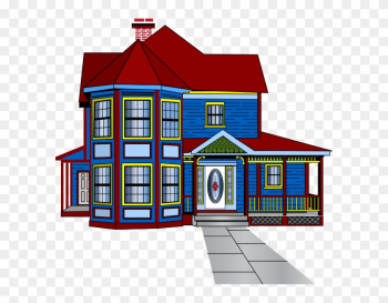 Big Blue House Clip Art Big Blue House Clip Art