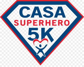 Big Country CASA's Superhero 5K Logo Superhero 5K & Fun Run Superhero 5K and Fun Run - advance ribbon 